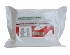Disinfectant wipes for hands and surfaces