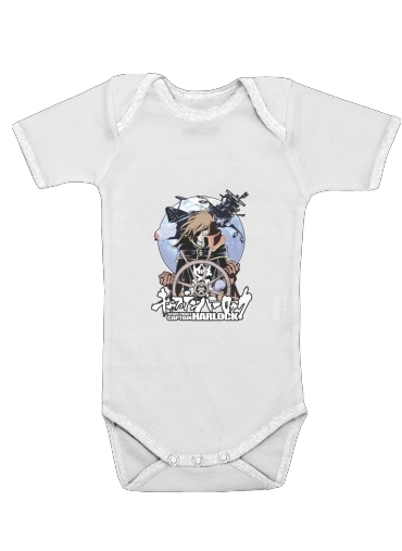  Space Pirate - Captain Harlock voor Baby short sleeve onesies