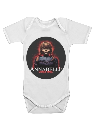  annabelle comes home voor Baby short sleeve onesies