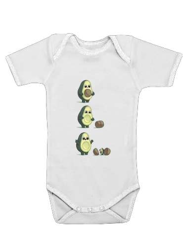  Avocado Born voor Baby short sleeve onesies