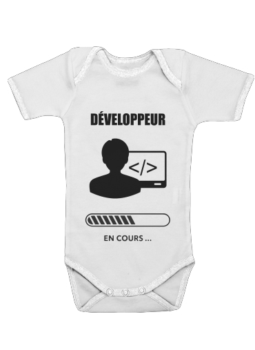  Cadeau etudiant developpeur informaticien voor Baby short sleeve onesies