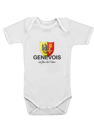  Canton de Geneve voor Baby short sleeve onesies
