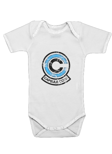  Capsule Corp voor Baby short sleeve onesies