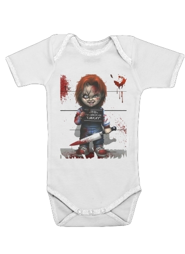  Chucky The doll that kills voor Baby short sleeve onesies