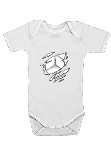  Fan Driver Mercedes GriffeSport voor Baby short sleeve onesies