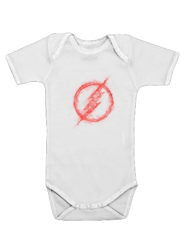  Flash Smoke voor Baby short sleeve onesies