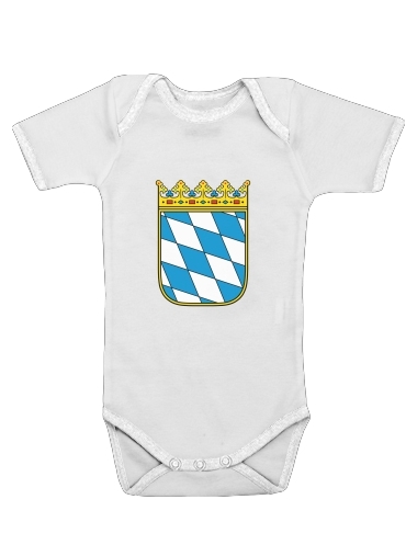  Freistaat Bayern voor Baby short sleeve onesies