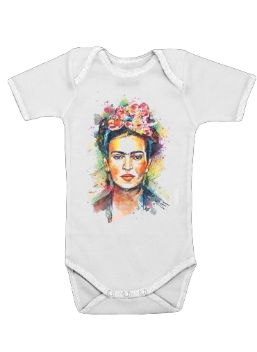  Frida Kahlo voor Baby short sleeve onesies