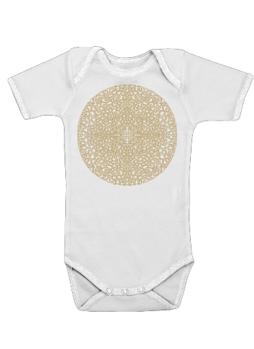  Mandala (Boho Moroccan) voor Baby short sleeve onesies