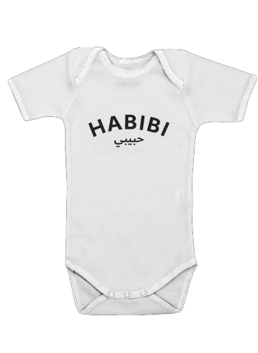  Habibi My Love voor Baby short sleeve onesies