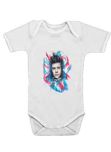  Harry Painting voor Baby short sleeve onesies