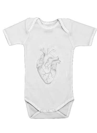  heart II voor Baby short sleeve onesies