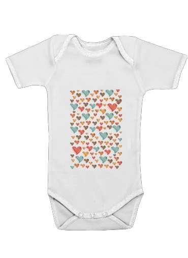  Hearts voor Baby short sleeve onesies