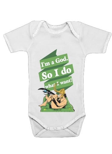  In the privacy of: Loki voor Baby short sleeve onesies