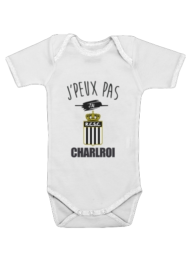  Je peux pas jai charleroi Belgique voor Baby short sleeve onesies