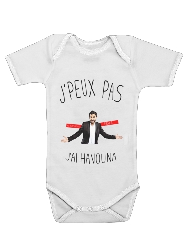  Je peux pas jai Hanouna voor Baby short sleeve onesies