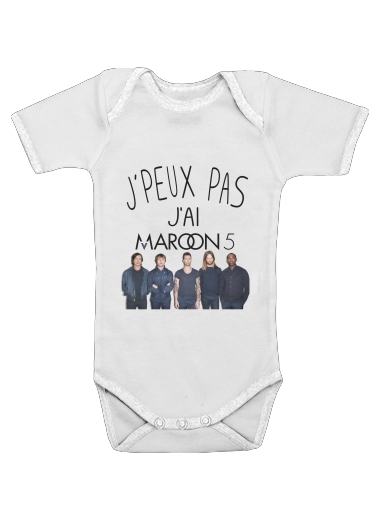  Je peux pas jai Maroon 5 voor Baby short sleeve onesies