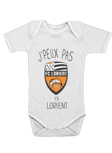  Je peux pas ya Lorient voor Baby short sleeve onesies