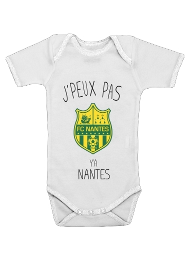  Je peux pas ya Nantes voor Baby short sleeve onesies
