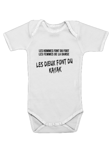  Les dieux font du Kayak voor Baby short sleeve onesies
