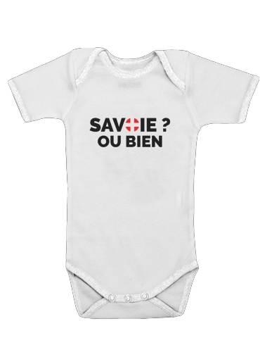  Llandscape and ski resort in french alpes tignes voor Baby short sleeve onesies