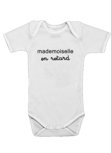  Mademoiselle en retard voor Baby short sleeve onesies