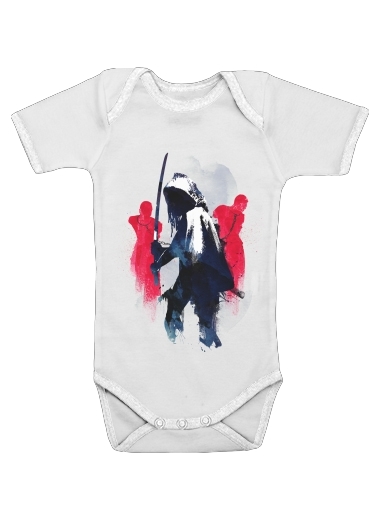  Michonne assassin voor Baby short sleeve onesies