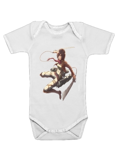  Mikasa Titan voor Baby short sleeve onesies