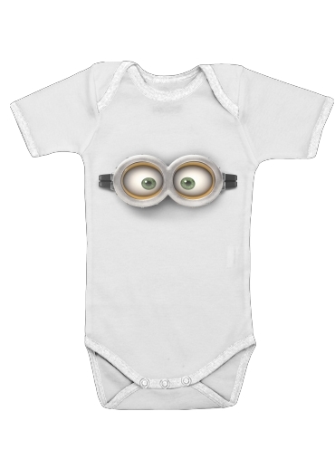  minion 3d  voor Baby short sleeve onesies