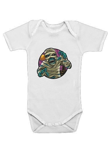 mummy vector voor Baby short sleeve onesies