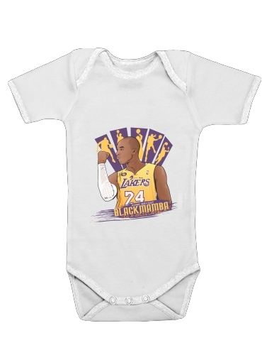  NBA Legends: Kobe Bryant voor Baby short sleeve onesies