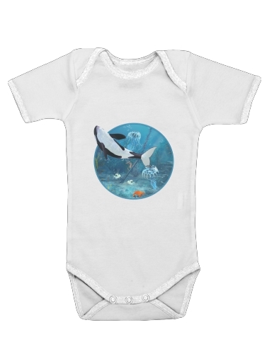  Orca II voor Baby short sleeve onesies