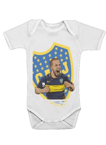  Pipa Boca Benedetto Juniors  voor Baby short sleeve onesies