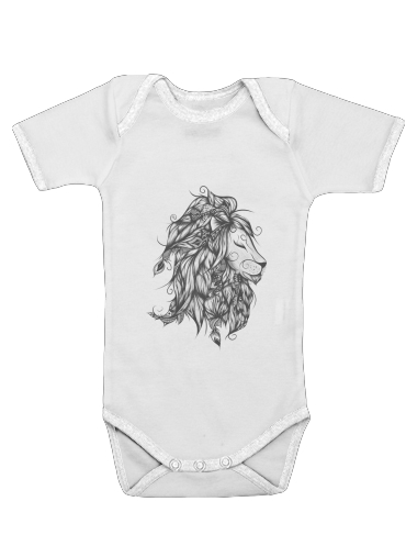  Poetic Lion voor Baby short sleeve onesies