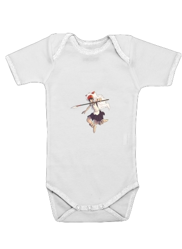  Princess Mononoke voor Baby short sleeve onesies