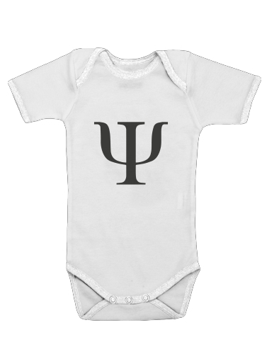  Psy Symbole Grec voor Baby short sleeve onesies
