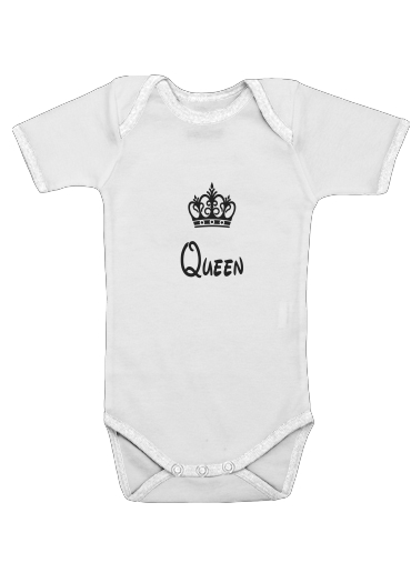  Queen voor Baby short sleeve onesies