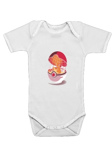  Red Pokehouse  voor Baby short sleeve onesies