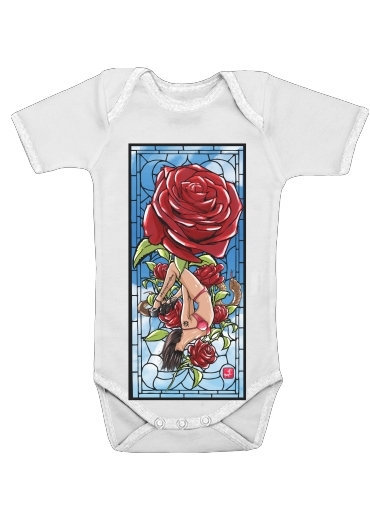  Red Roses voor Baby short sleeve onesies