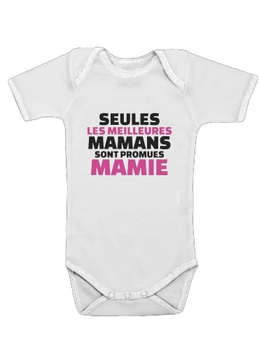  Seules les meilleures mamans sont promues mamie voor Baby short sleeve onesies