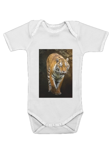  Siberian tiger voor Baby short sleeve onesies