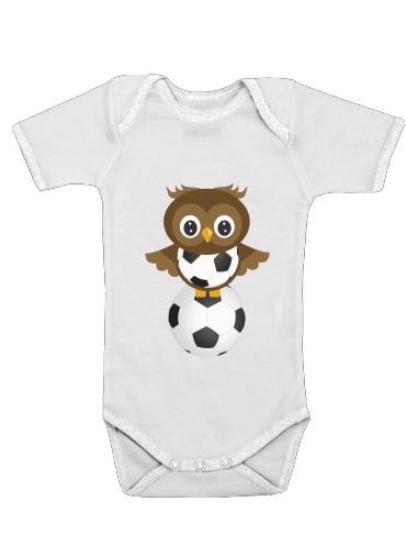  Soccer Owl voor Baby short sleeve onesies