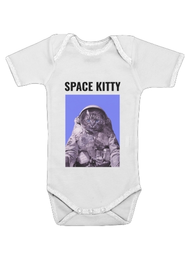  Space Kitty voor Baby short sleeve onesies