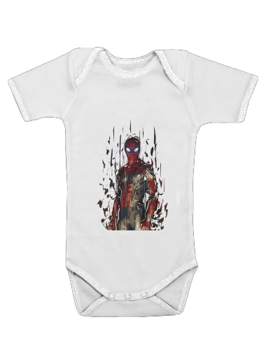  Spiderman Poly voor Baby short sleeve onesies