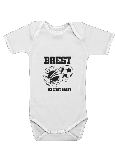  Stade Brestois voor Baby short sleeve onesies