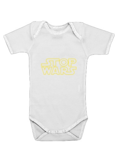  Stop Wars voor Baby short sleeve onesies