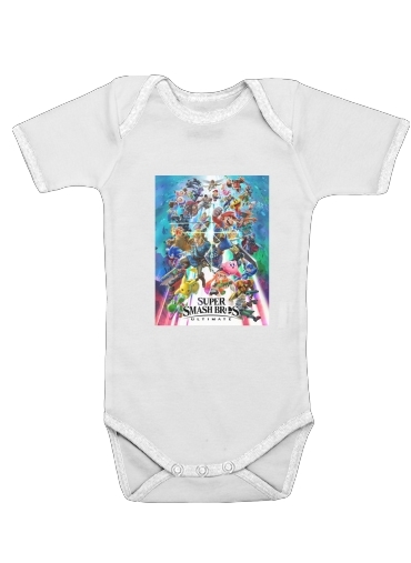  Super Smash Bros Ultimate voor Baby short sleeve onesies