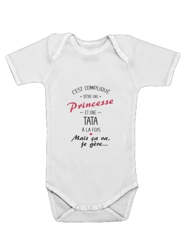  Tata et Princesse voor Baby short sleeve onesies