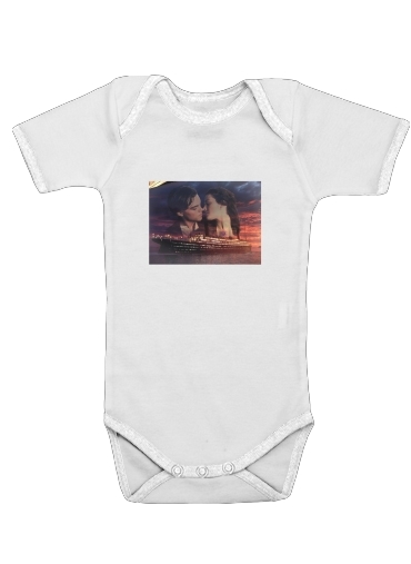  Titanic Fanart Collage voor Baby short sleeve onesies