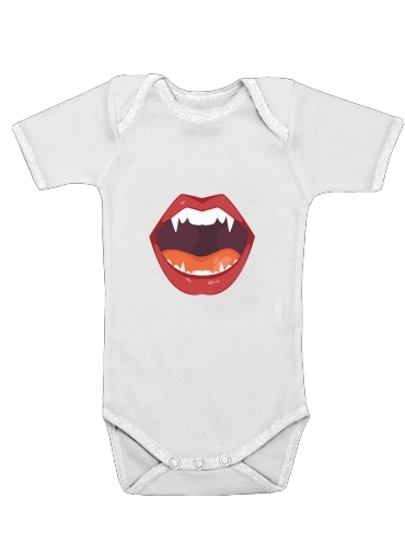  Vampire Mouth voor Baby short sleeve onesies